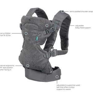 NWOT infantino baby carrier, 8-32 lbs